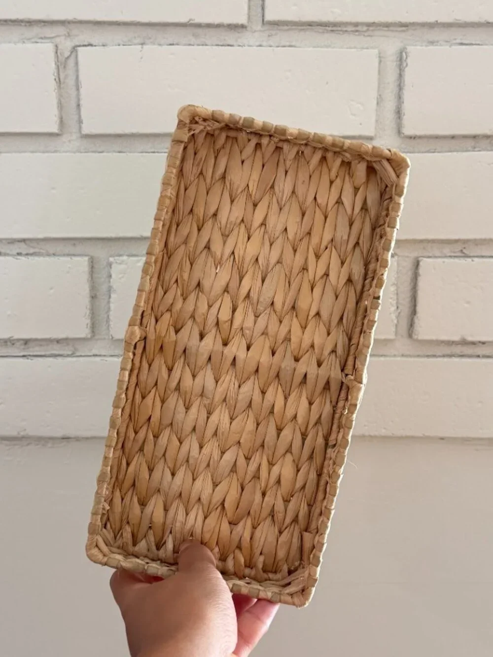 home | rattan woven wicker tray